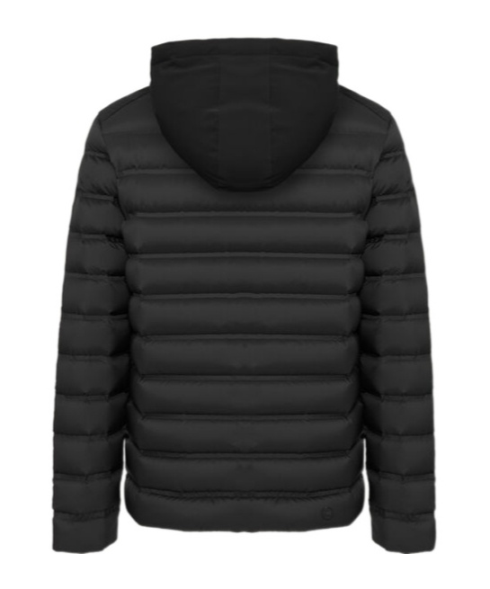Colmar Originals Down Jacket With Detachable Hood In Black