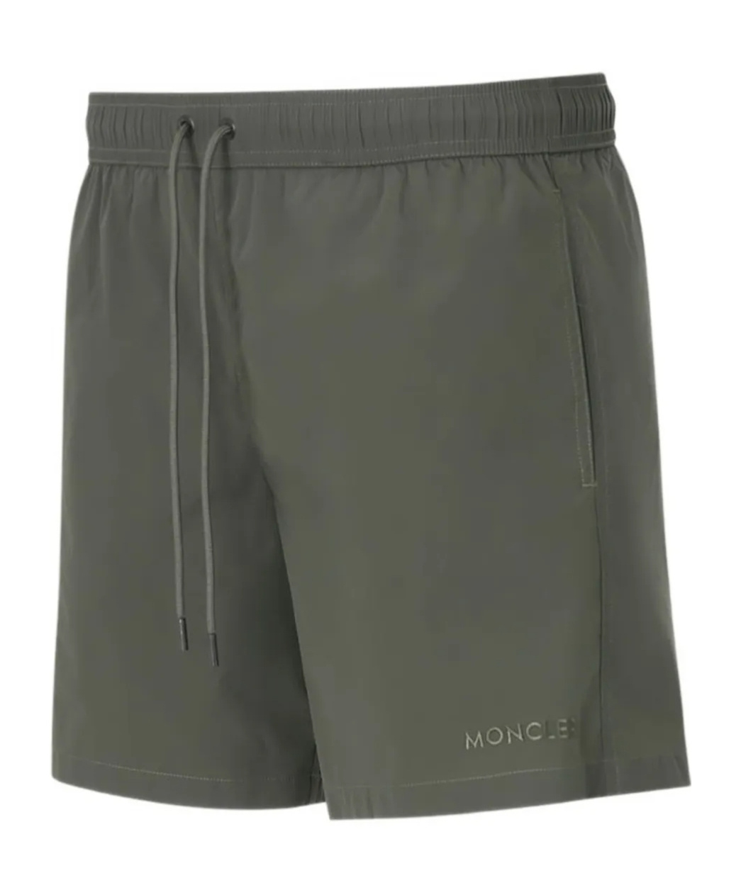 Moncler Logo-embroidered Swim Shorts