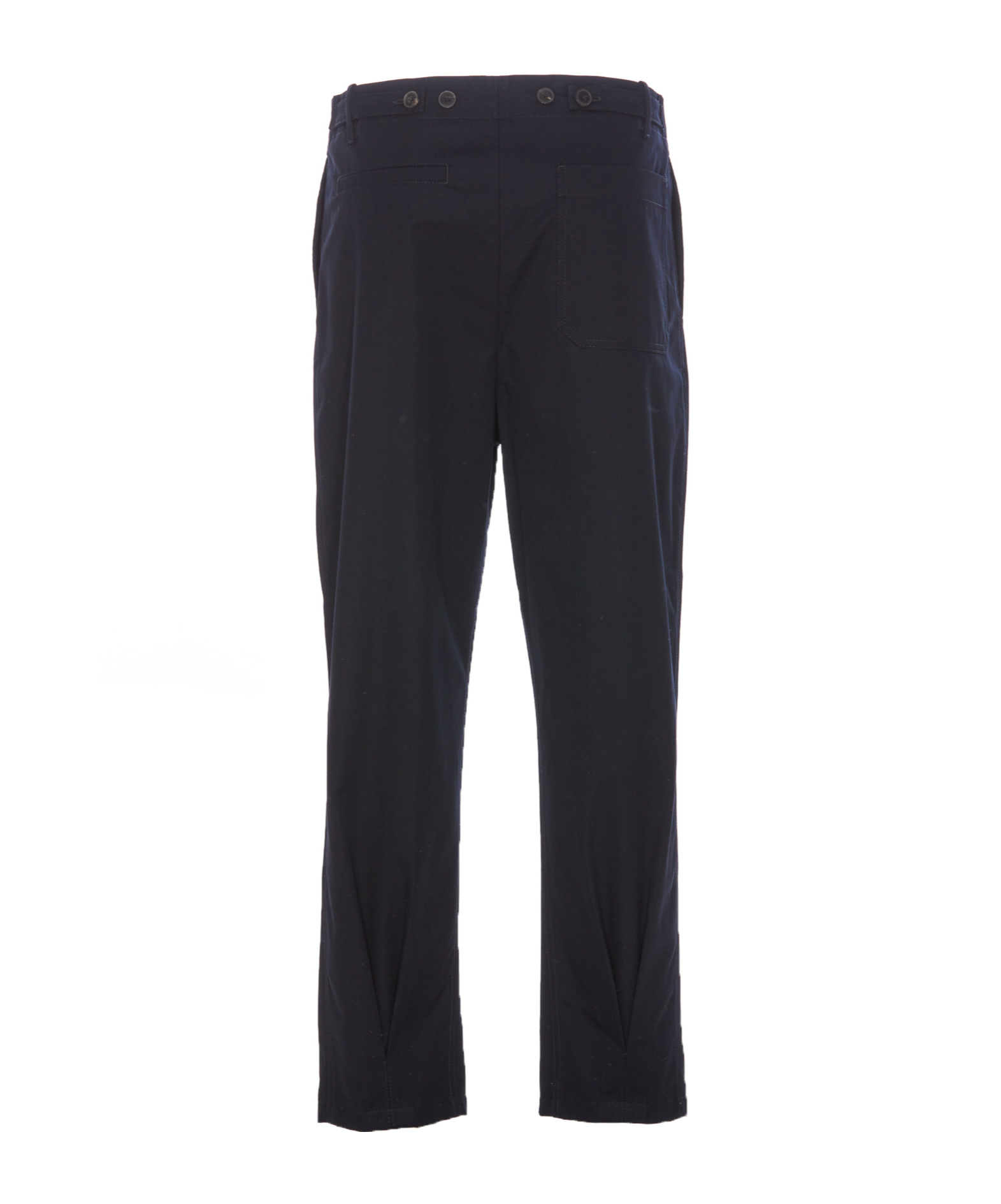 Valentino Rockstud-embellished Tailored Trousers In Black