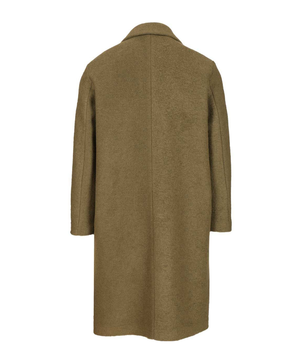 Amish Oversized Wool Blend Coat Coats Green In Green