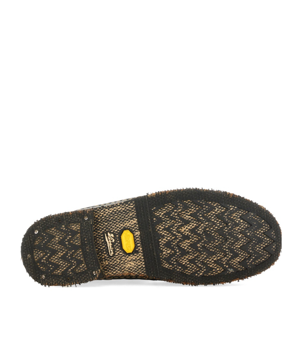 Visvim Grizzly Camper Hi-folk Boot In Black