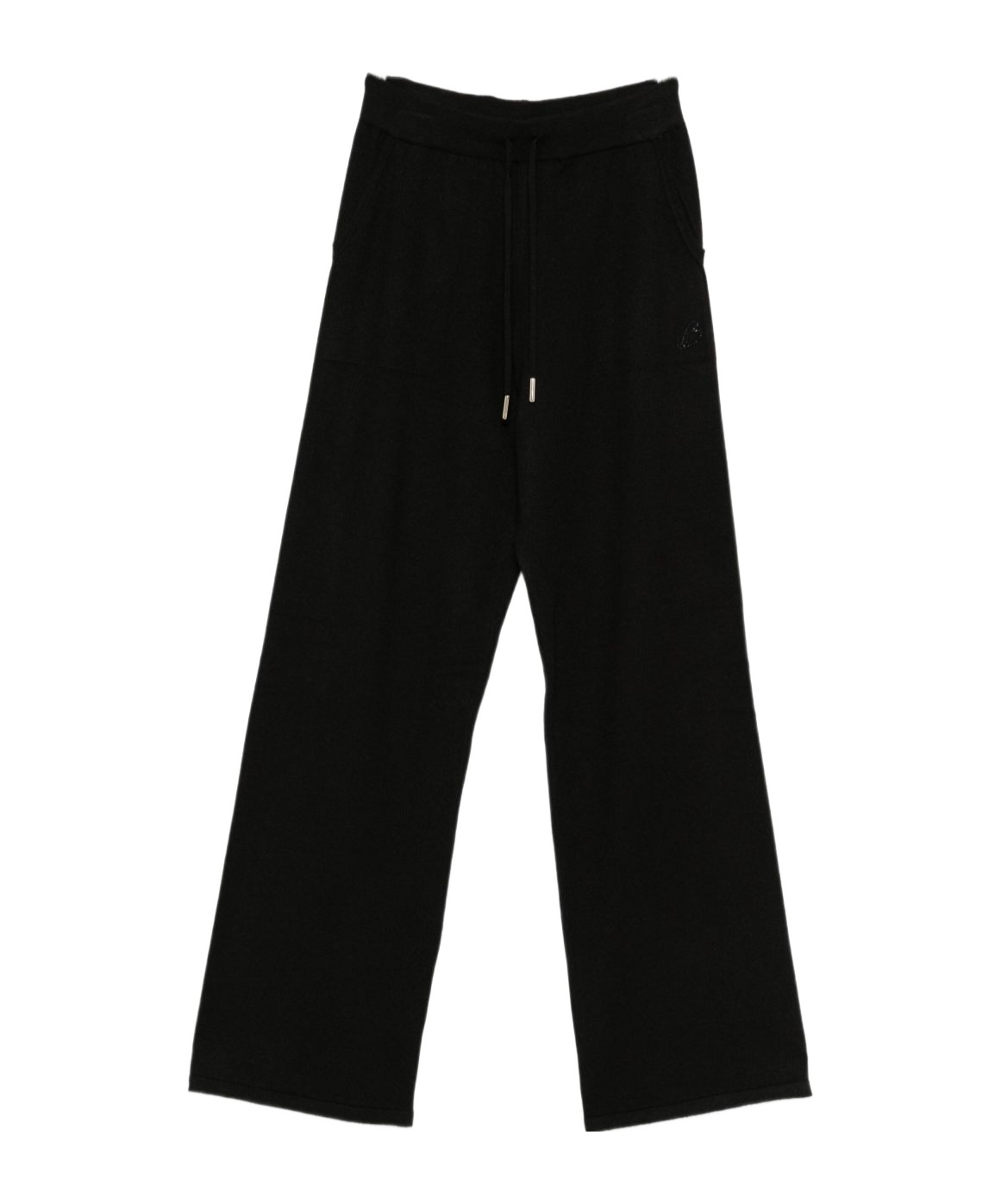 Blugirl Wide-leg Trousers With Relaxed Fit In Animal Print