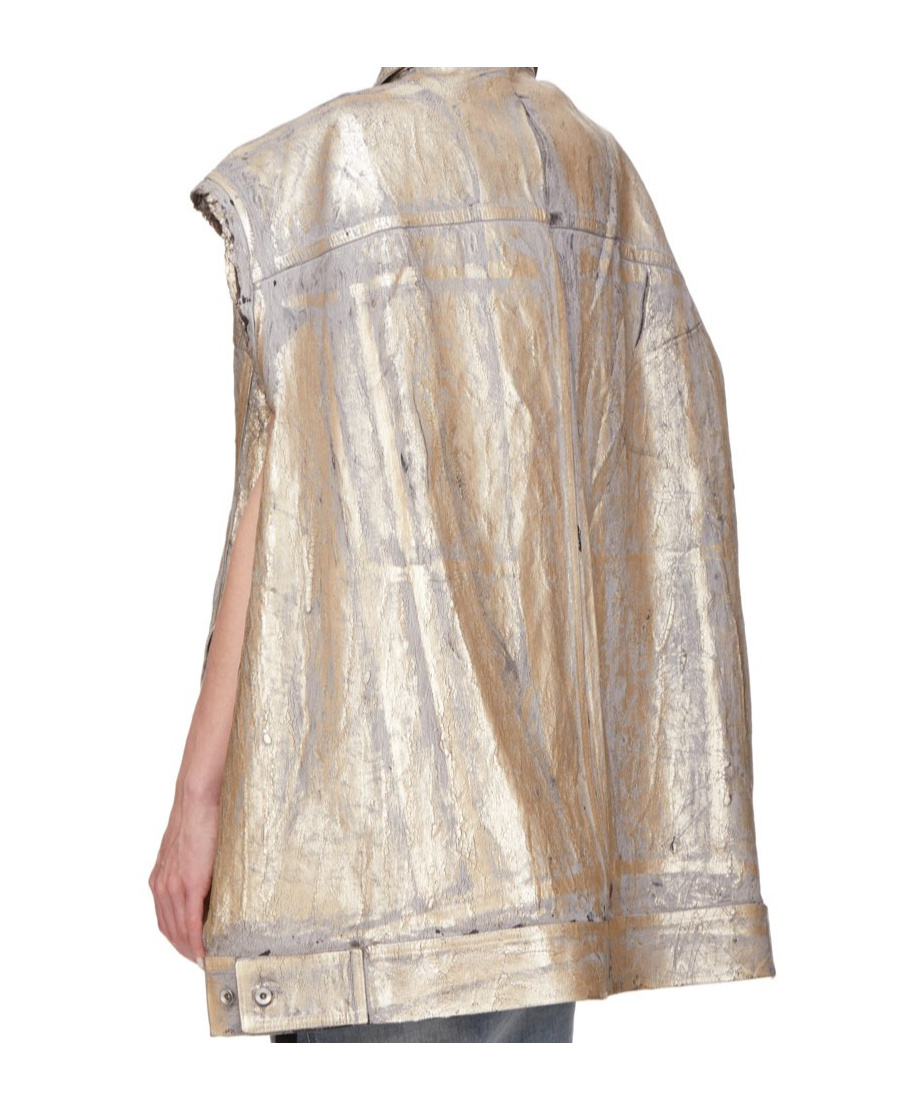 Rick Owens Drkshdw Coated Gilet