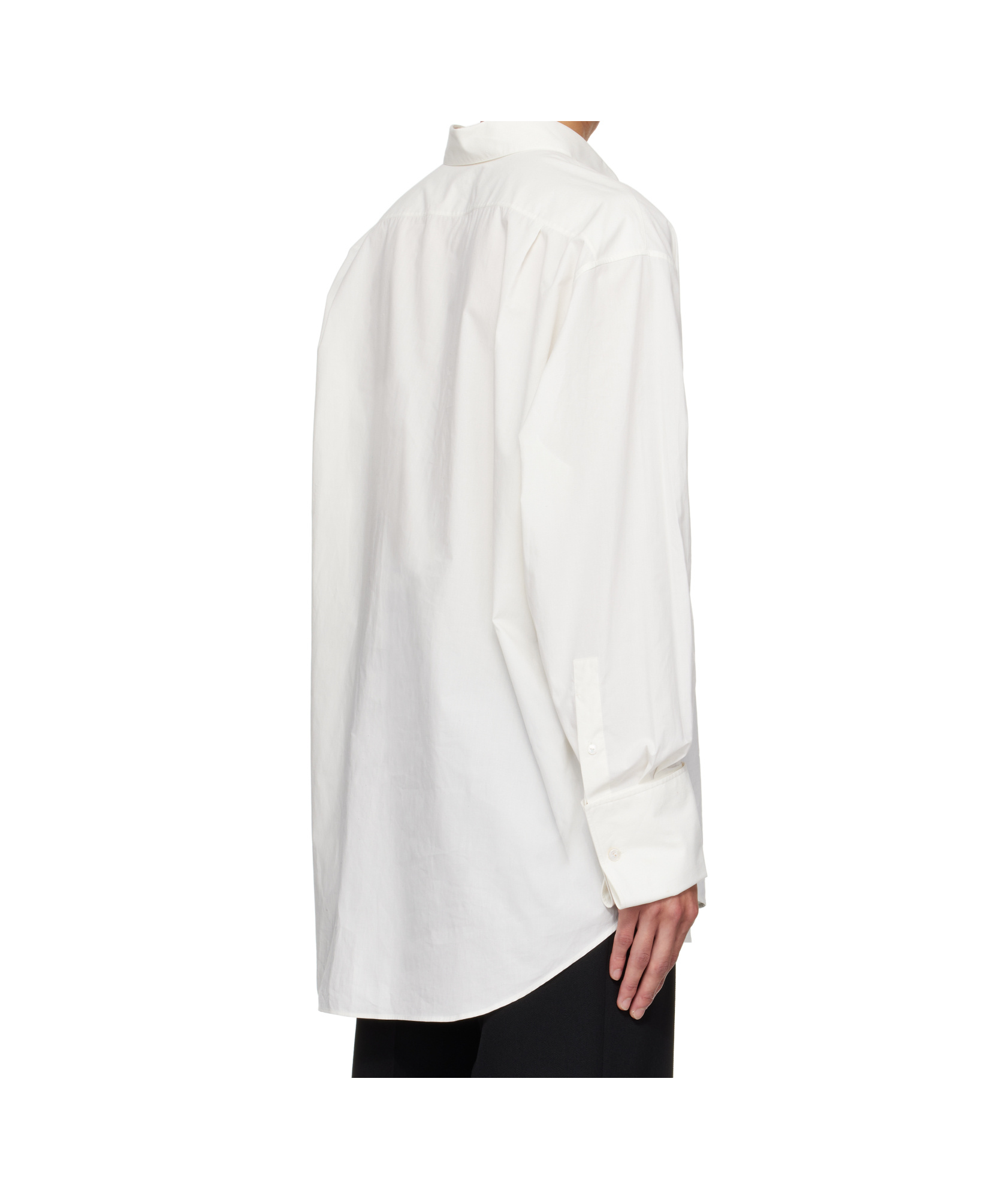 The Row Long-sleeved Shirt In White