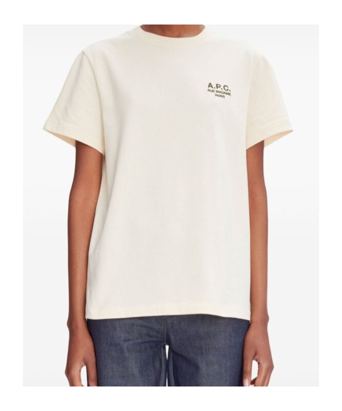 Apc Short-sleeved T-shirt In White