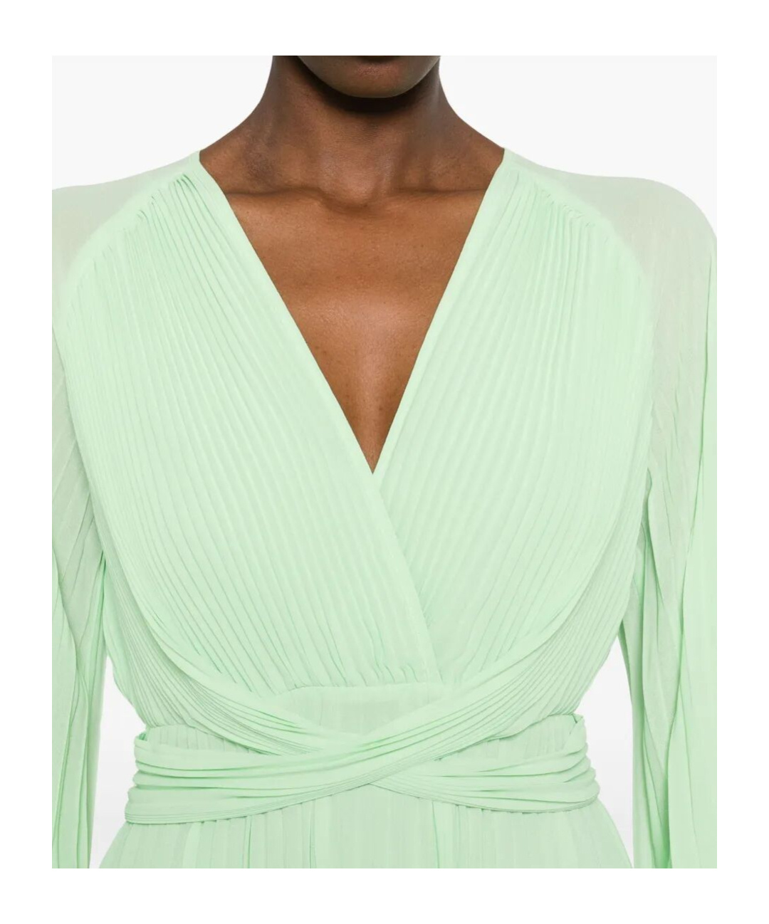 Shop Twinset Pleated Mini Dress