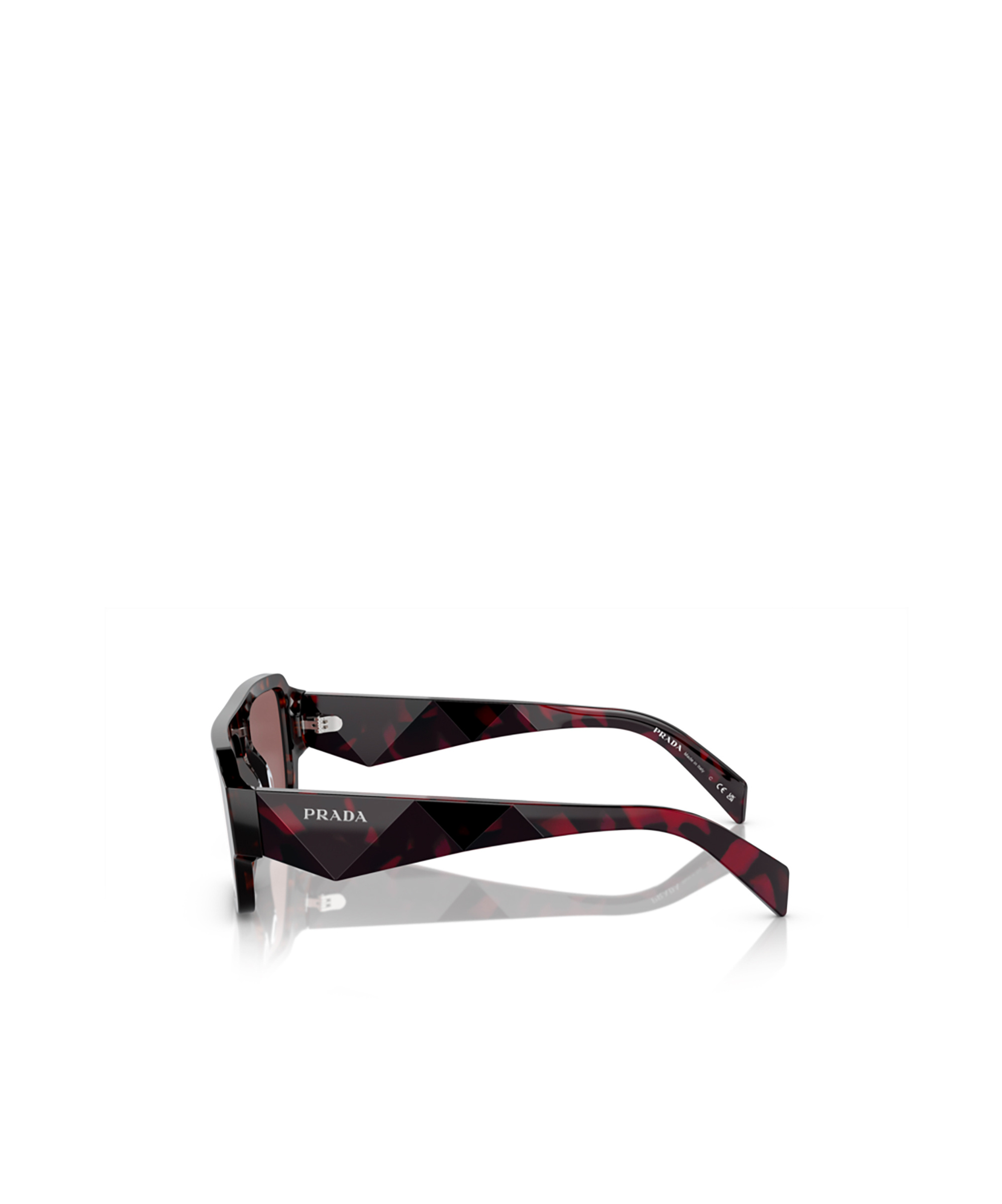 Prada Eyewear Square Frame Sunglasses In Brown