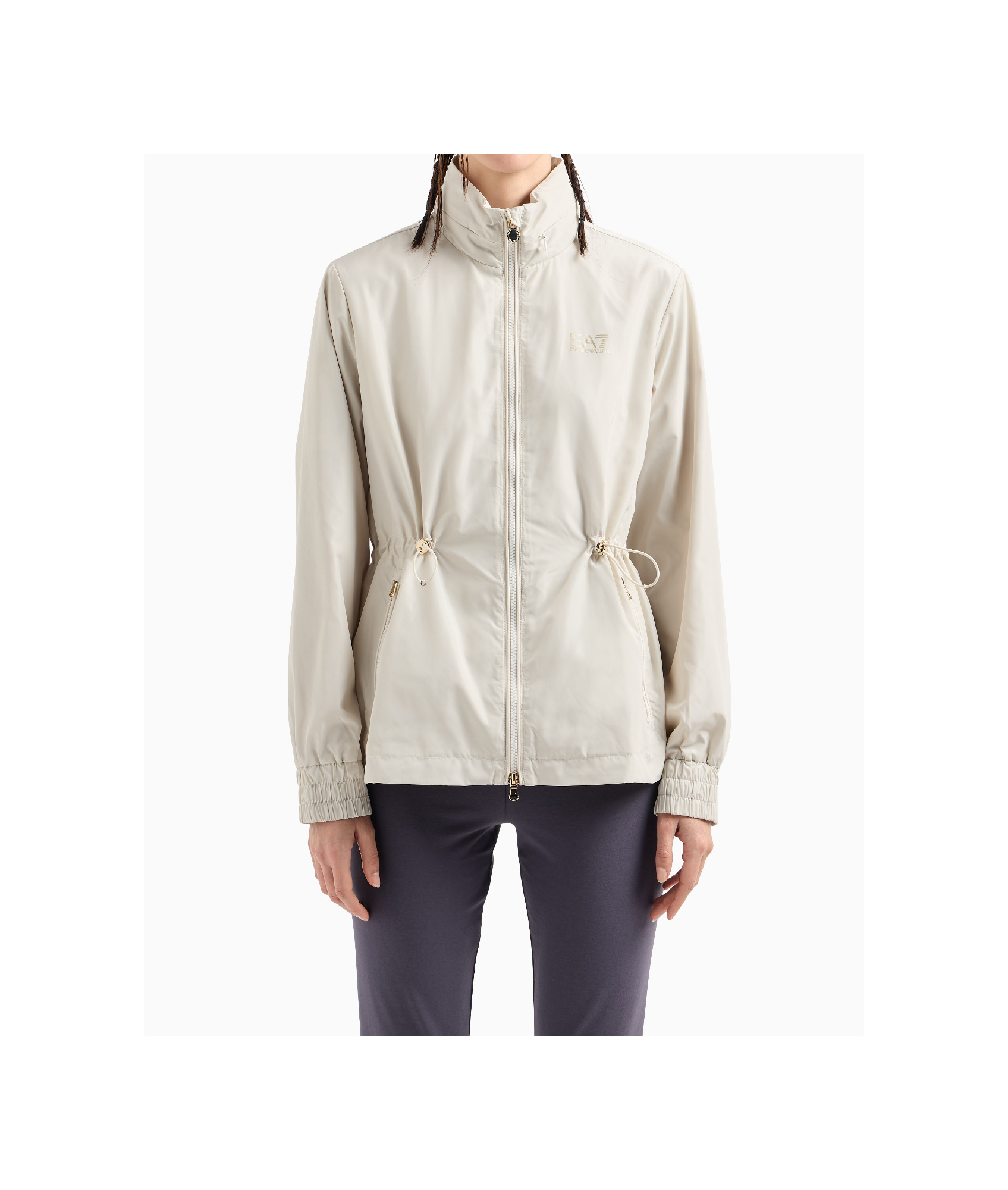 EA7 EA7 EMPORIO ARMANI LOGO ZIP-UP JACKET