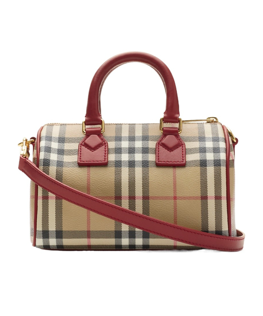 Burberry Mini Check Bowling Bag