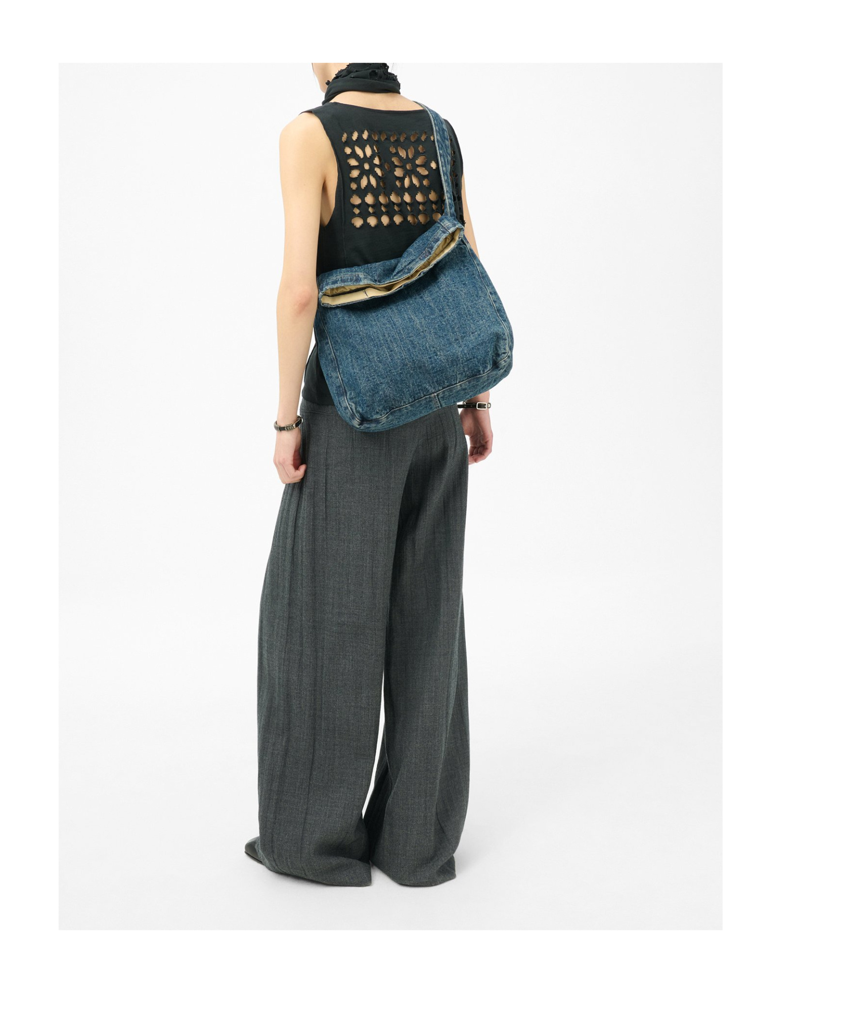 Our Legacy Adjustable Crossbody Bag In Blue