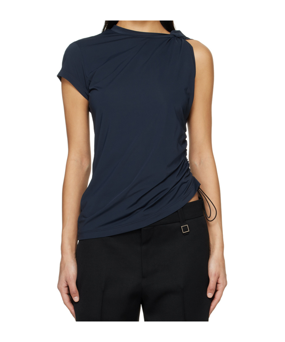 WOOYOUNGMI KNOTTED T-SHIRT