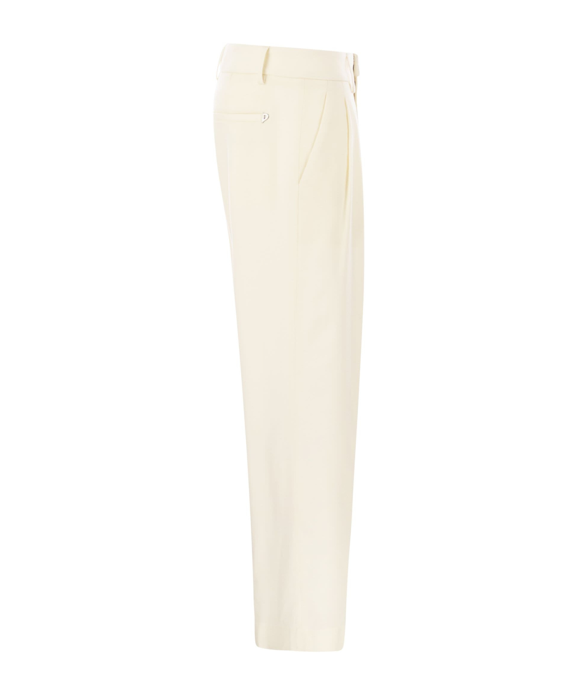 Dondup Logo Detail Track Pants In Neutral