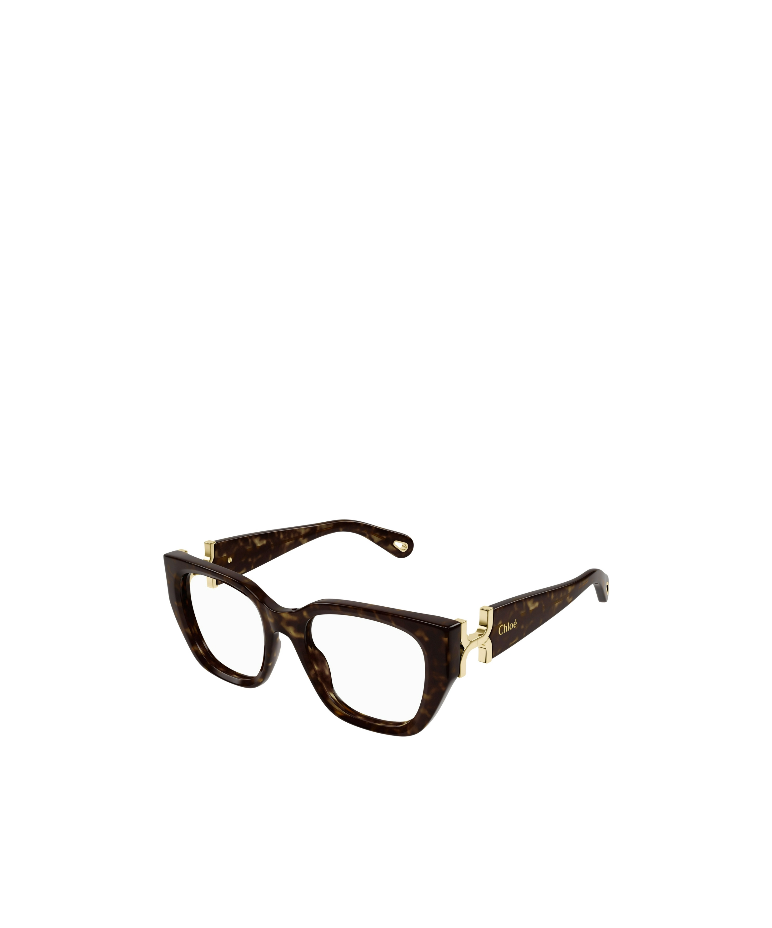 Chloé Eyewear Cat-eye Glasses In Black