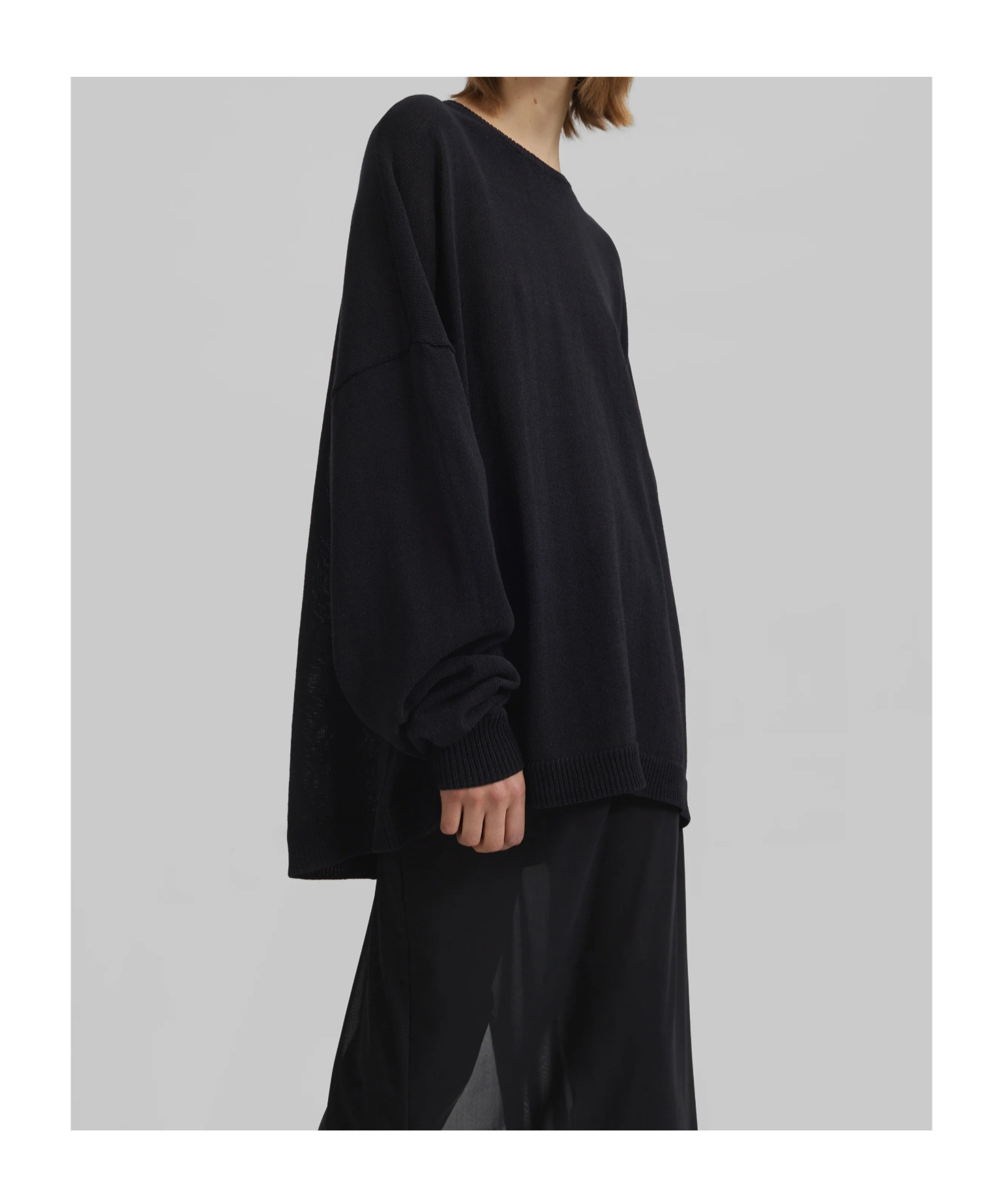 Shop The Frankie Shop Basel Crew Neck Sweater - Black