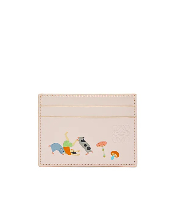 Loewe Rectangular Clip In Talc
