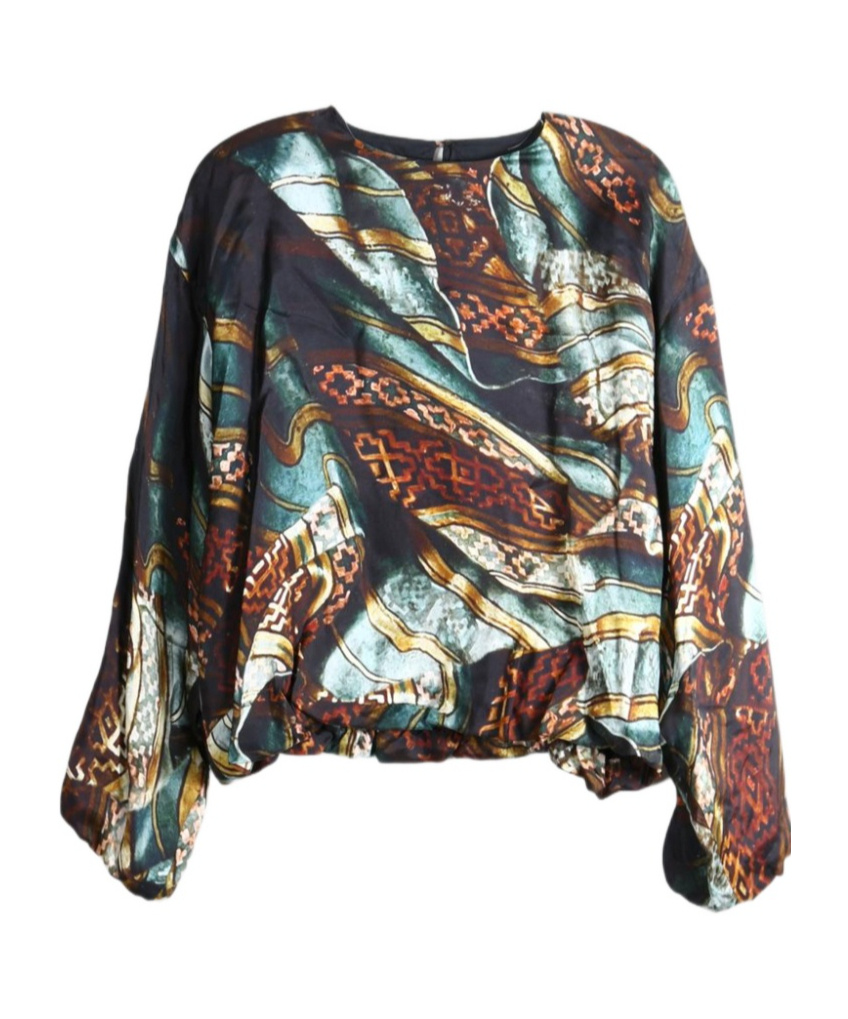 Dries Van Noten Crew Neck Cover-up In Multi