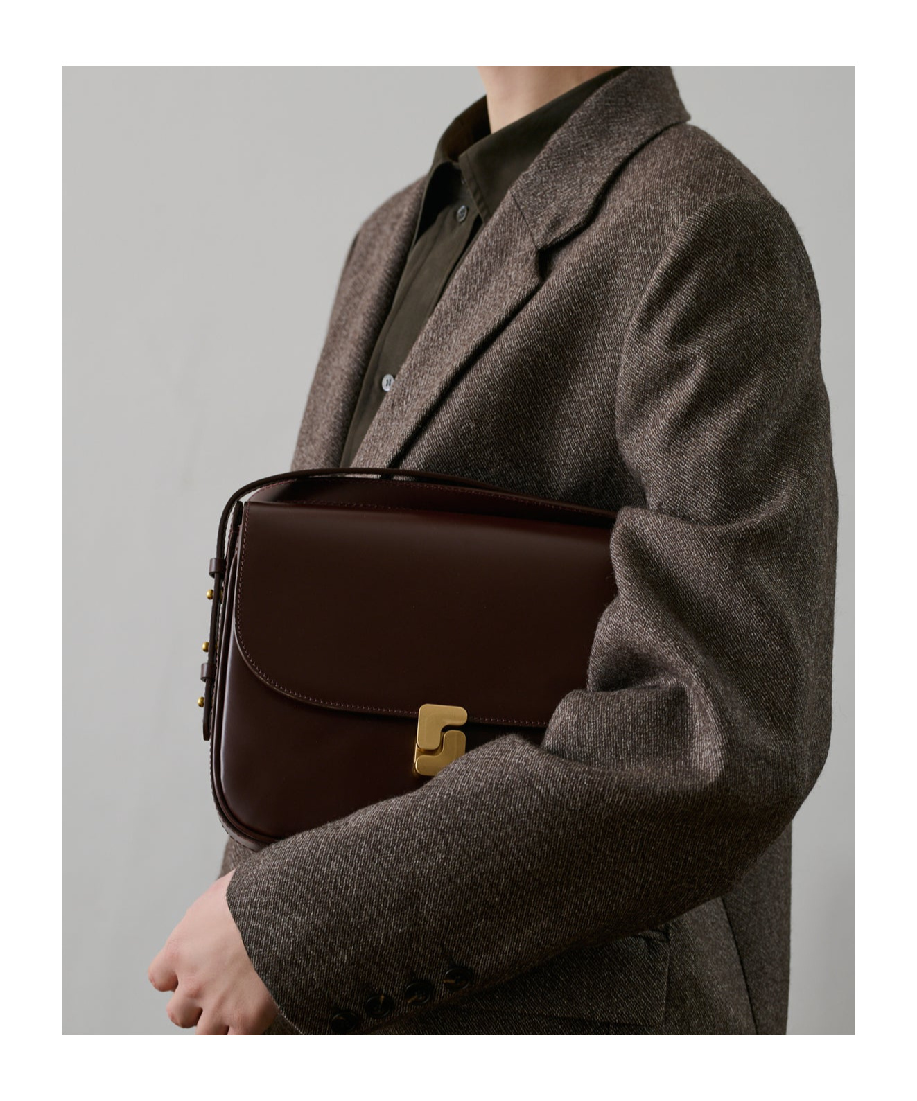 Soeur Flap Shoulder Bag In Black