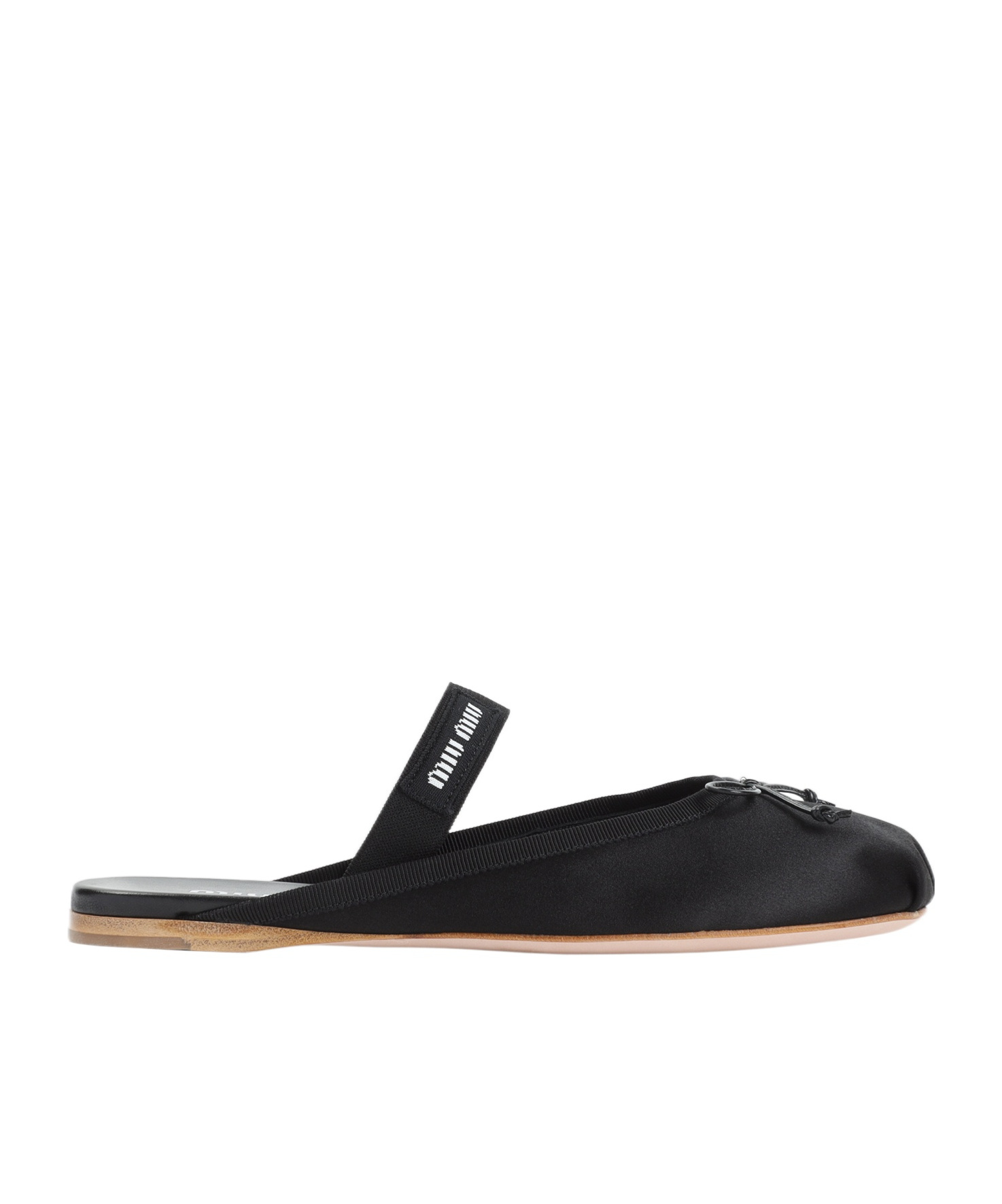 Miu Miu Black Viscose Mules