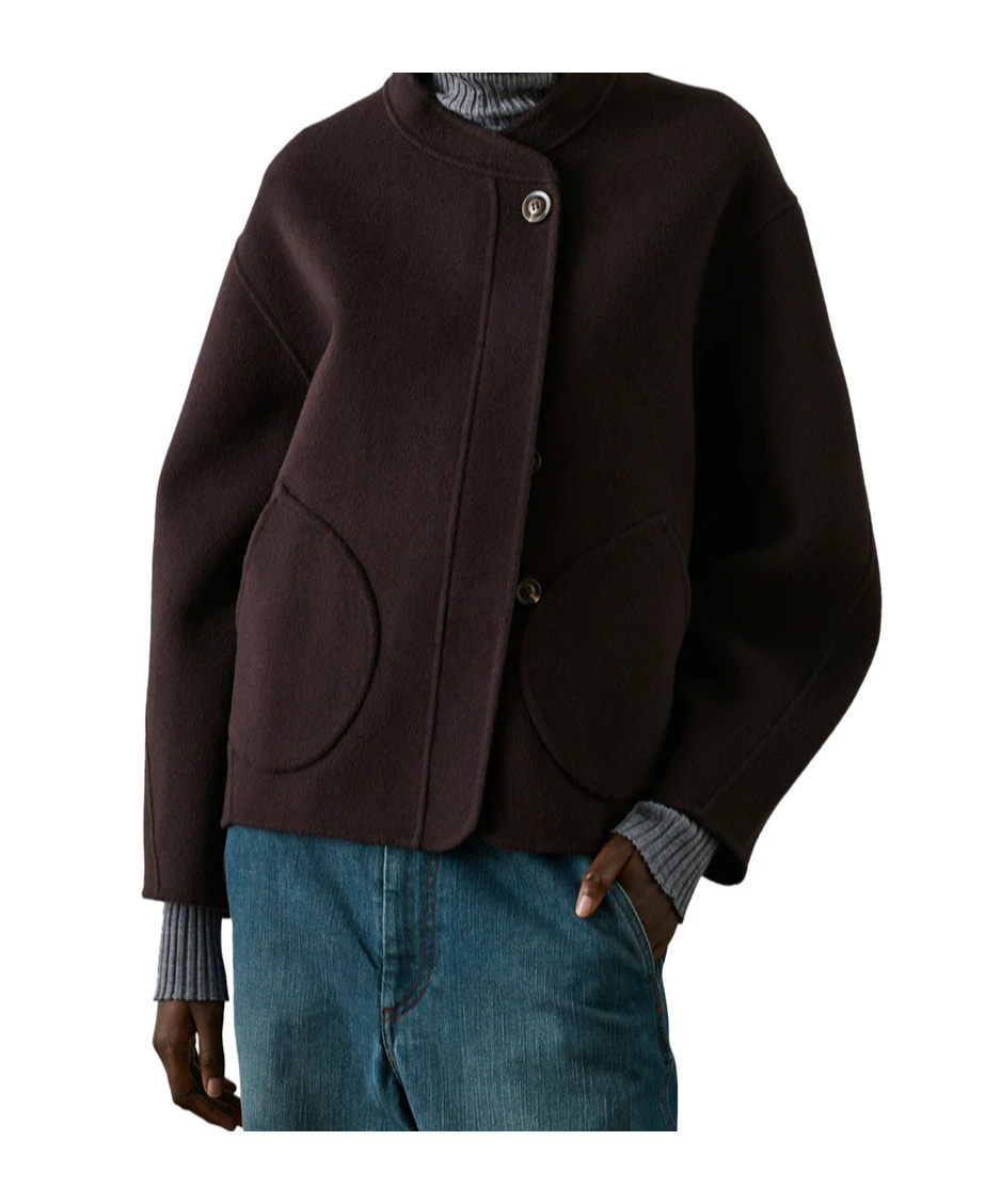 Soeur Windsor Jacket In Brown