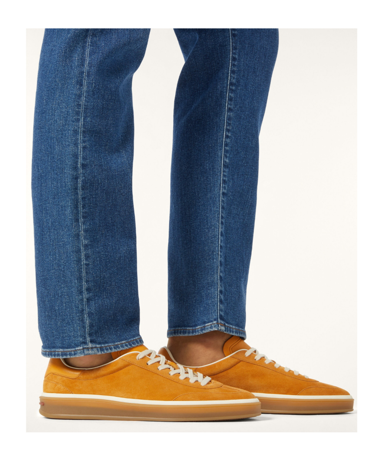 Loro Piana Tennis Walk Sneaker In Yellow