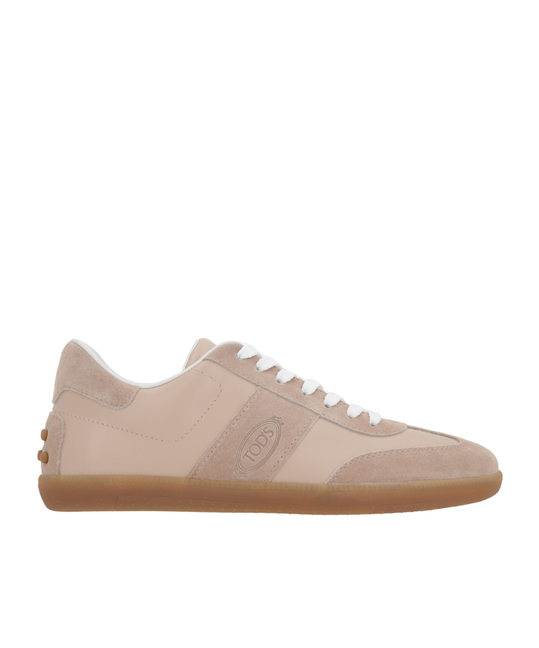 Tod's Panelled Sneakers In Pink