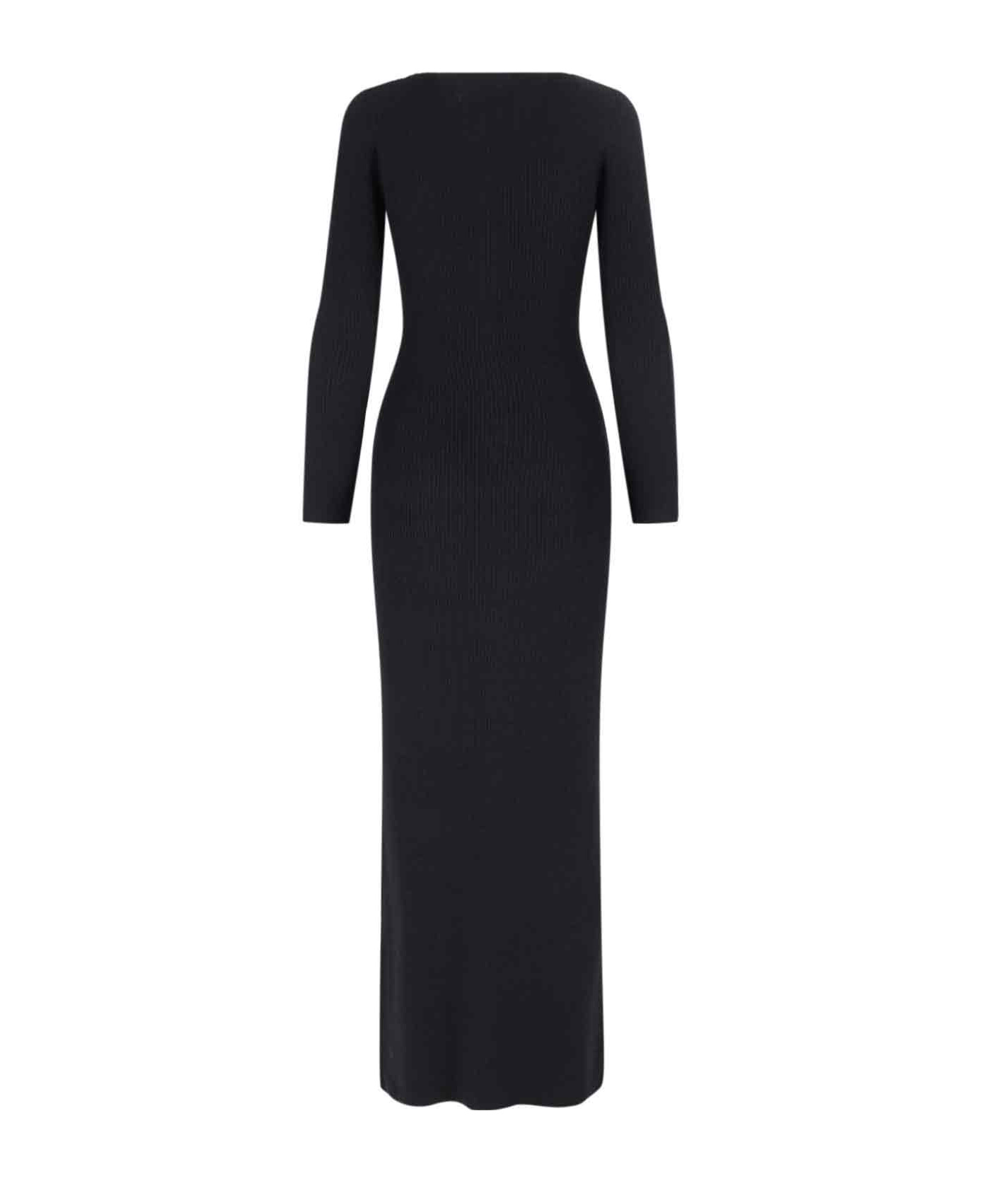Shop Nili Lotan Roxy Knitted Maxi Dress