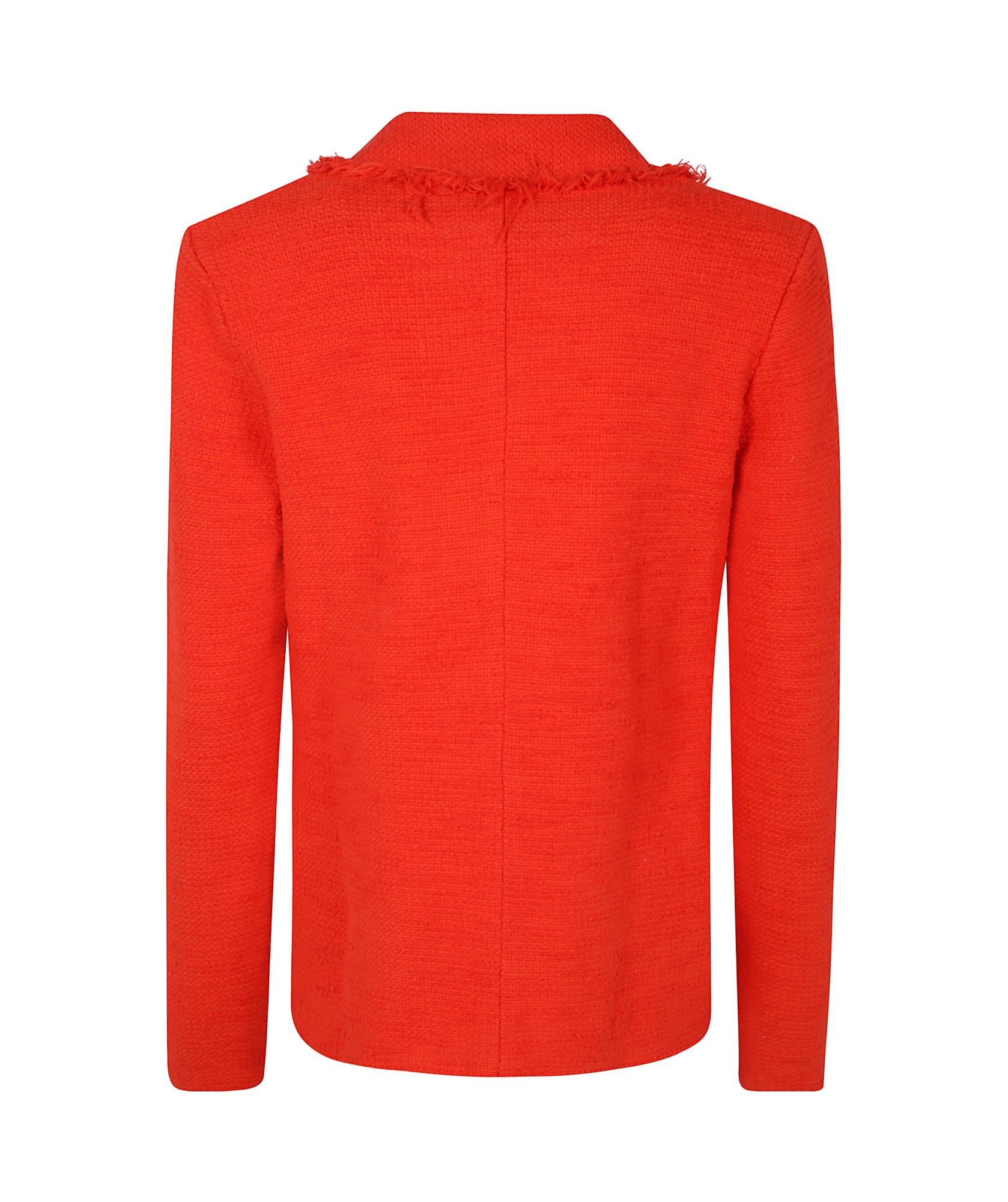 Baserange Double-breasted Suit Jacket In Red
