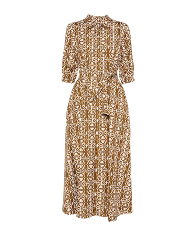 Max Mara Print Dress