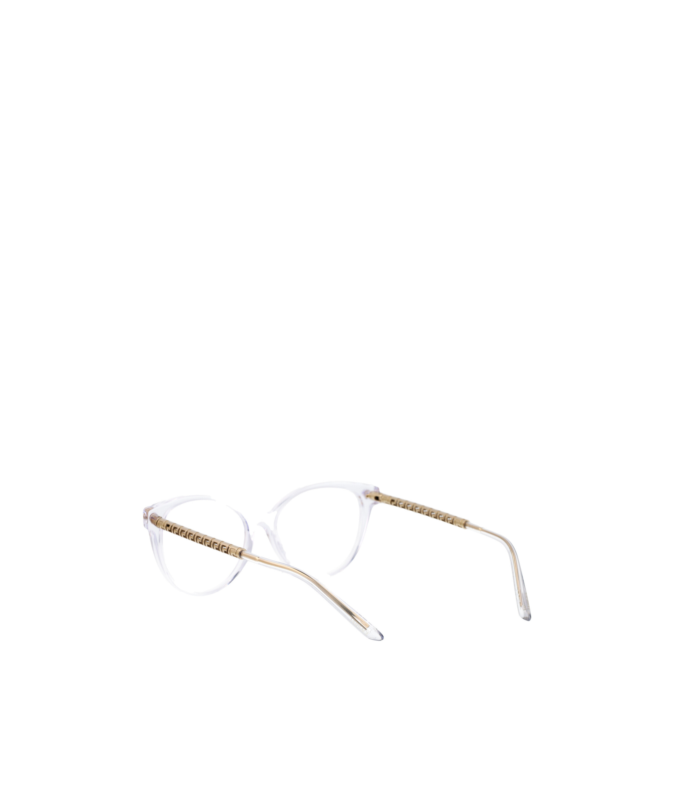 Versace Crystal Acetate Glasses In White