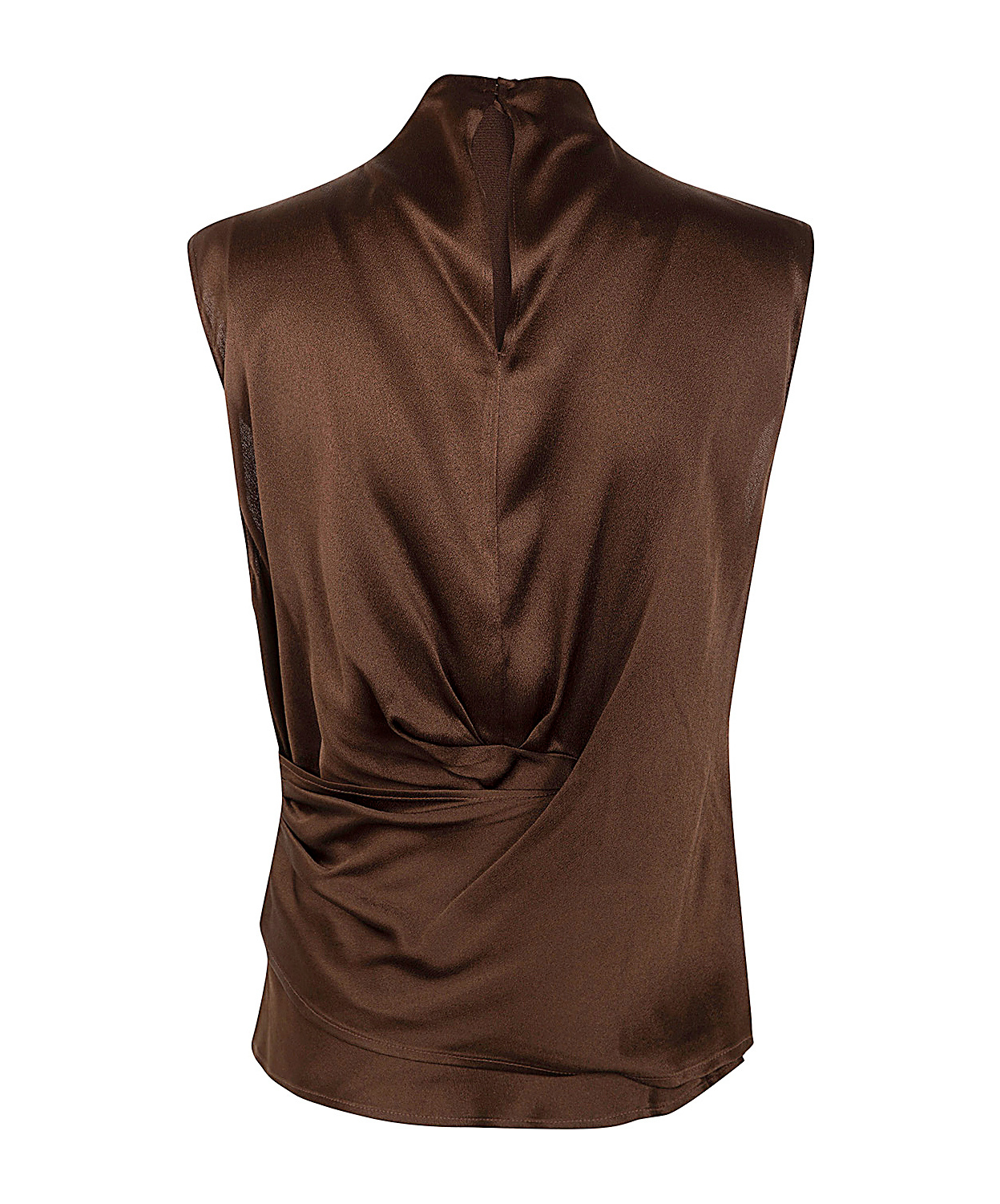 SEMICOUTURE SATIN BLOUSE 