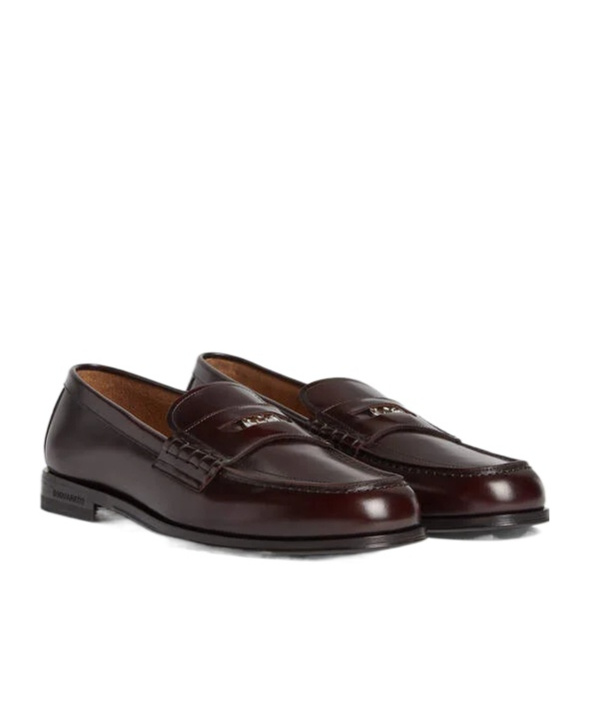 Dsquared2 Slip On Loafers In Brown