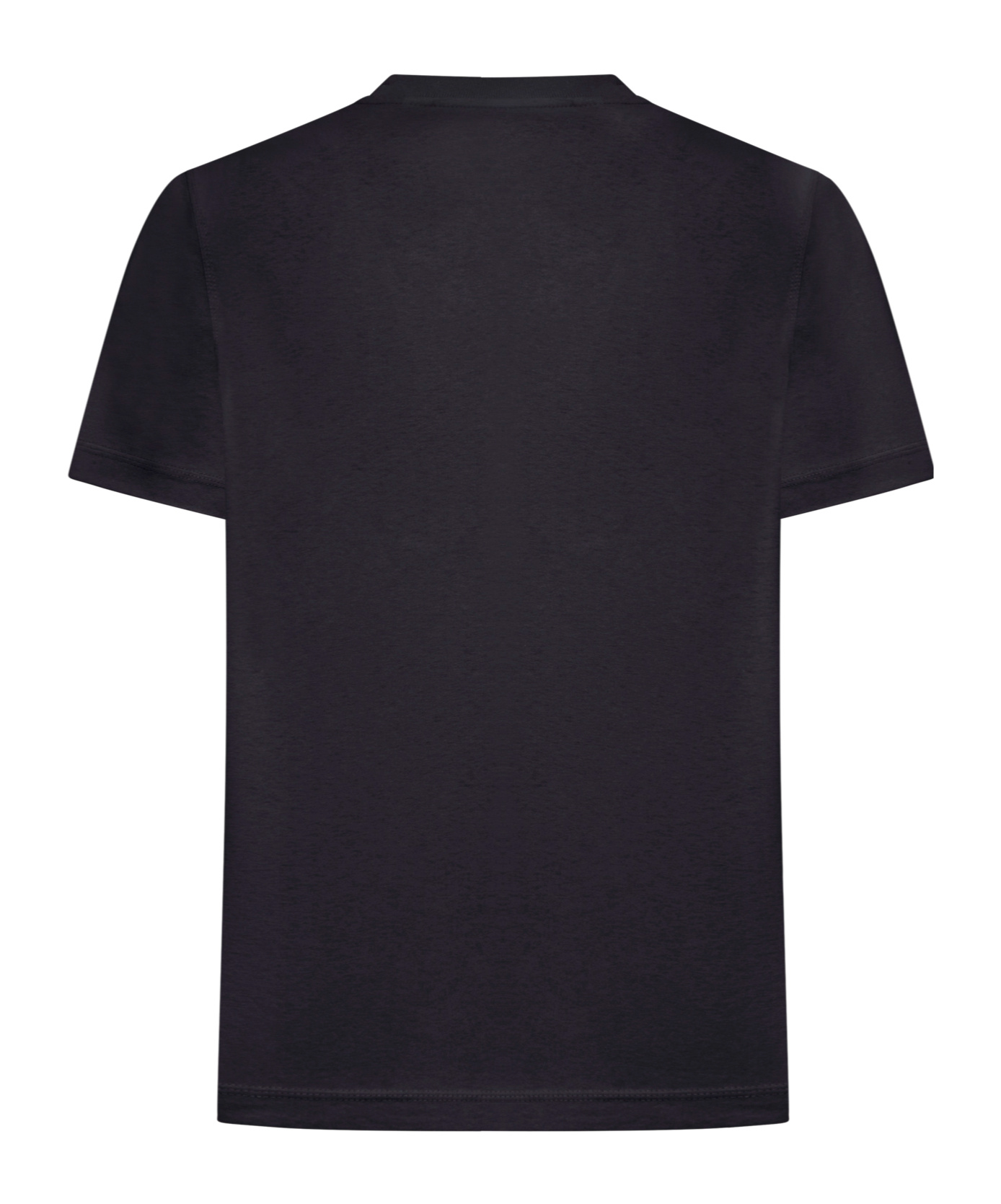Burberry Mens Black Logo-patch Regular-fit Cotton-jersey T-shirt In Black