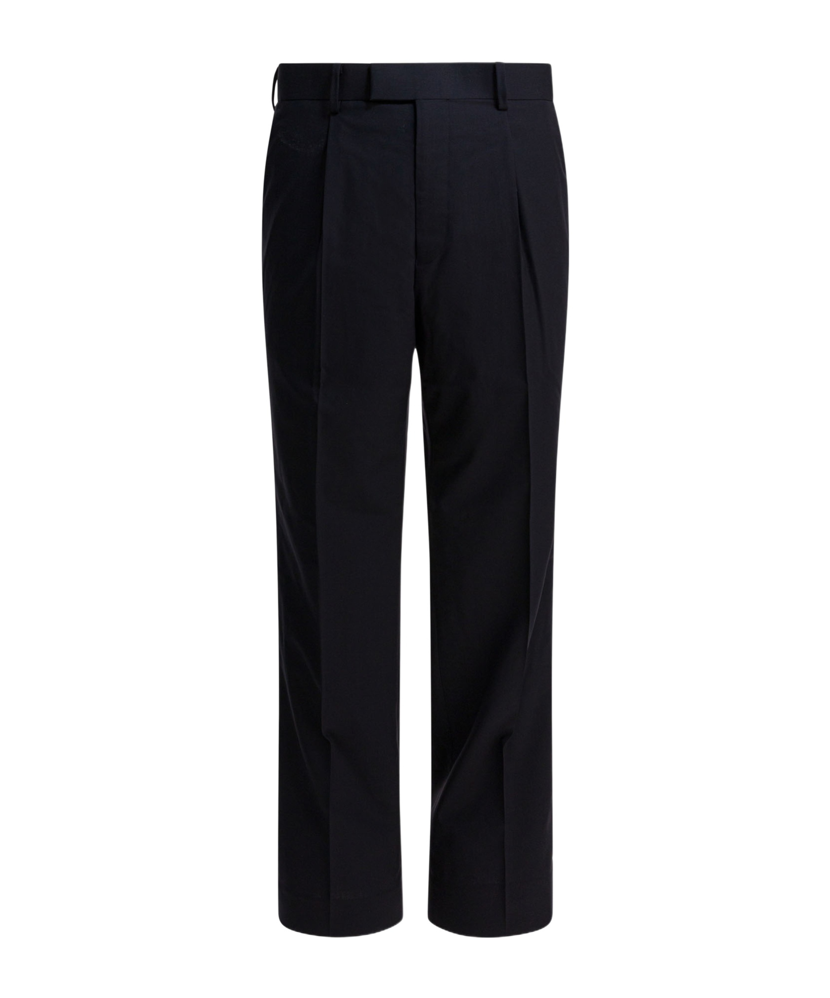 Auralee Tailored Trousers With Pleats And Pockets In Blue
