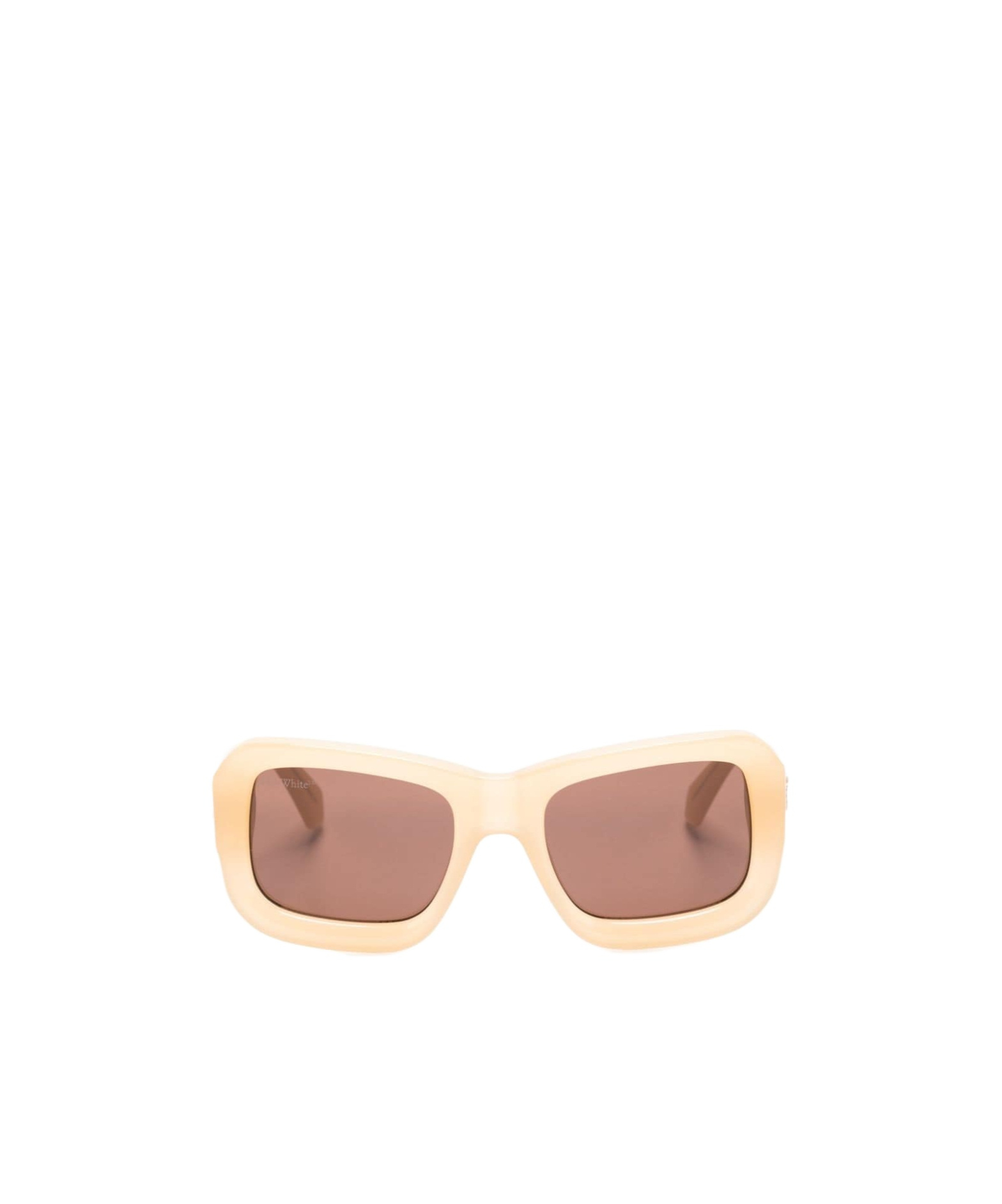 Off-white Verona Square-frame Sunglasses In Nude