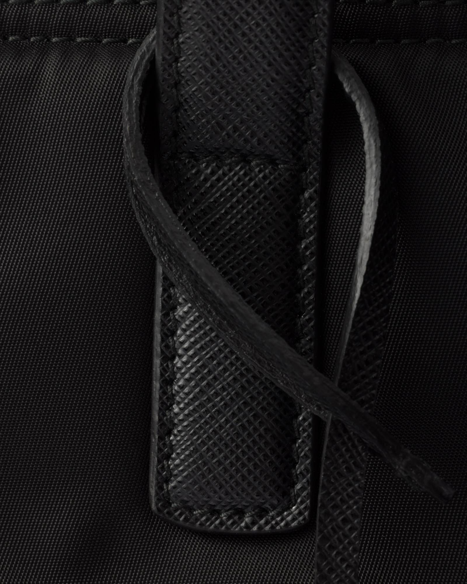 PRADA PRADA RE-EDITION 1978 MEDIUM RE-NYLON AND SAFFIANO LEATHER TOTE BAG