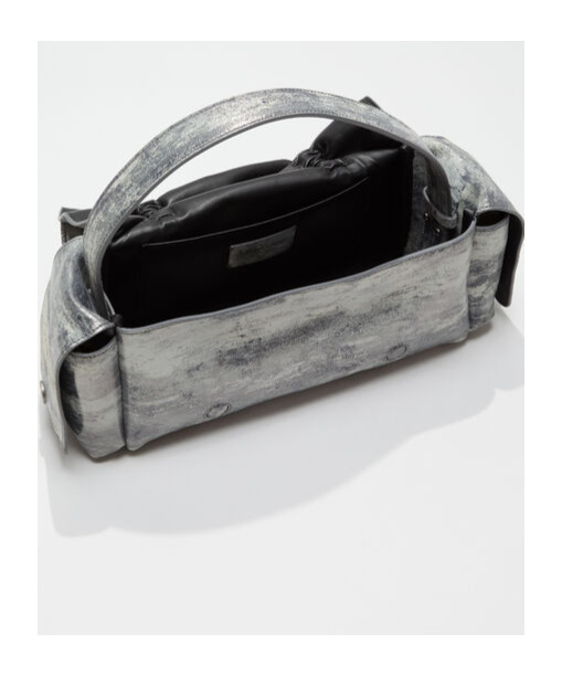 Acne Studios Multipocket Shoulder Bag In Gray
