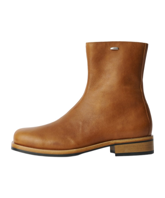 Our Legacy Round-head Short Boots In Brown