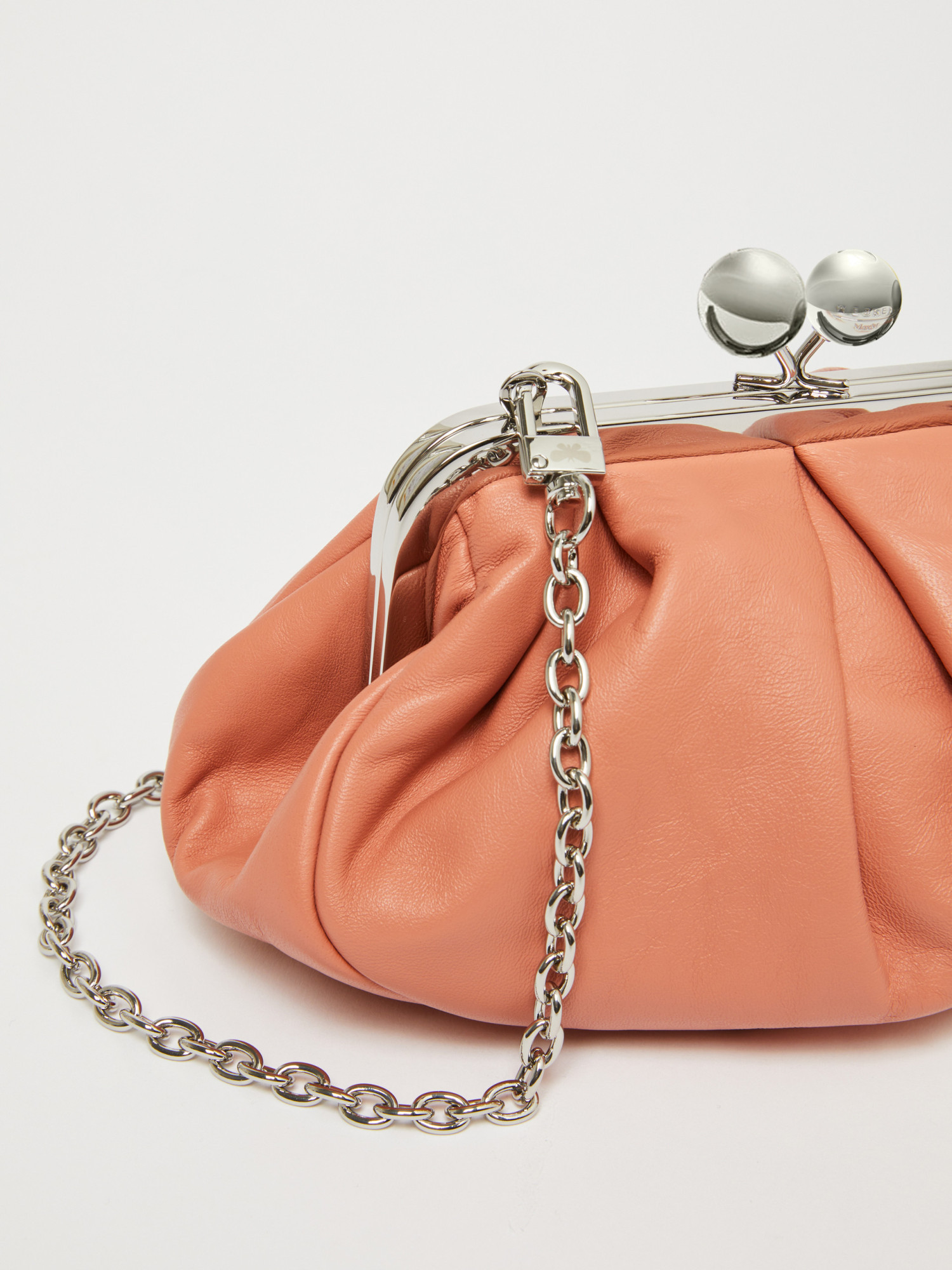 Weekend Max Mara Small Snap Shoulder Bag In Pink