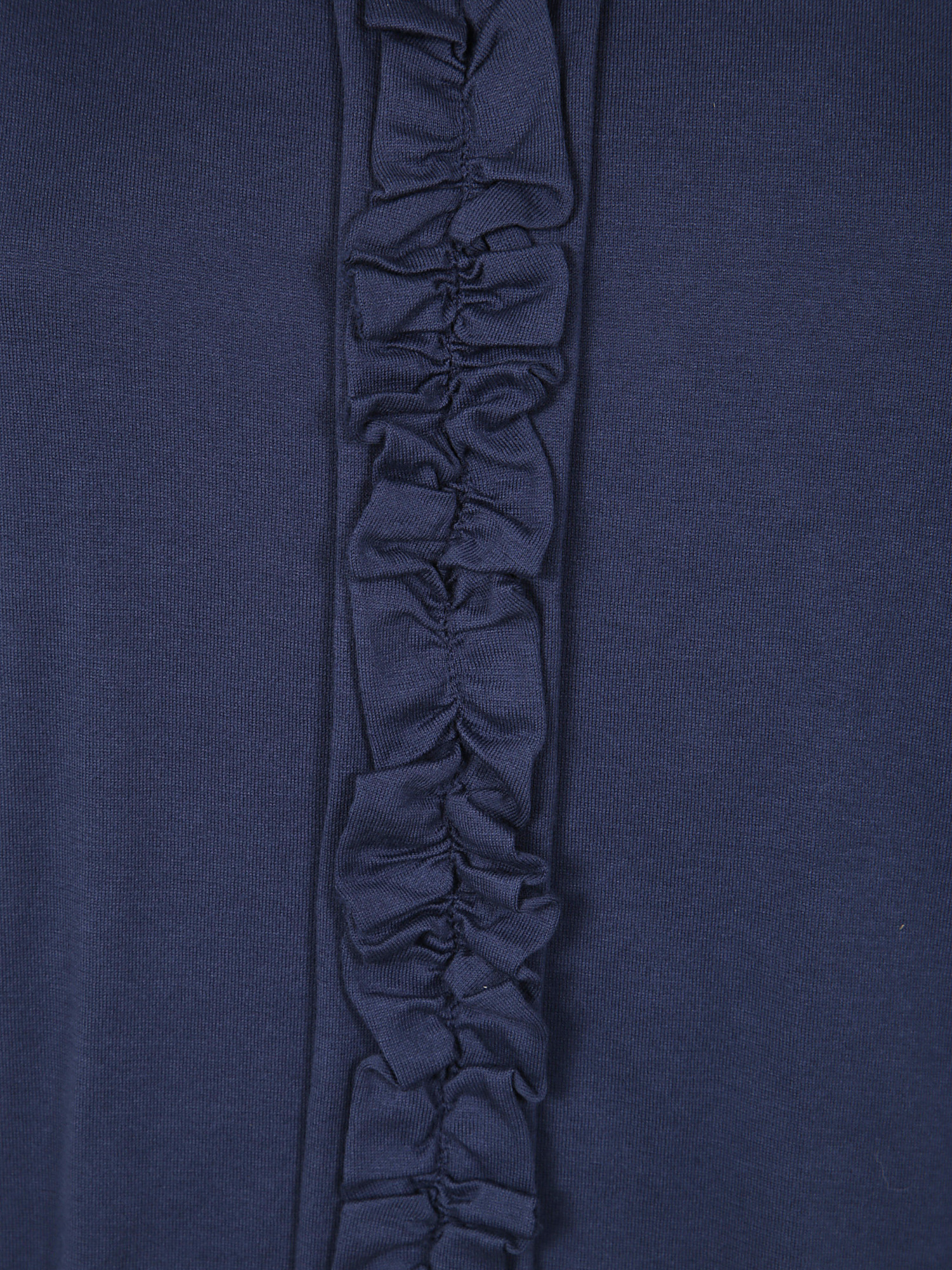Aspesi Serafino Neck Tee Shirt In Blue