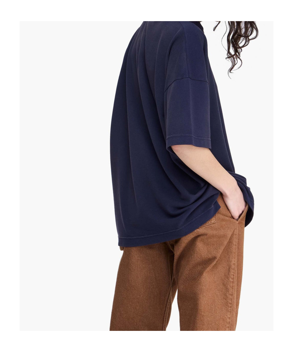 Shop Jw Anderson Anchor-print Polo Shirt In Black