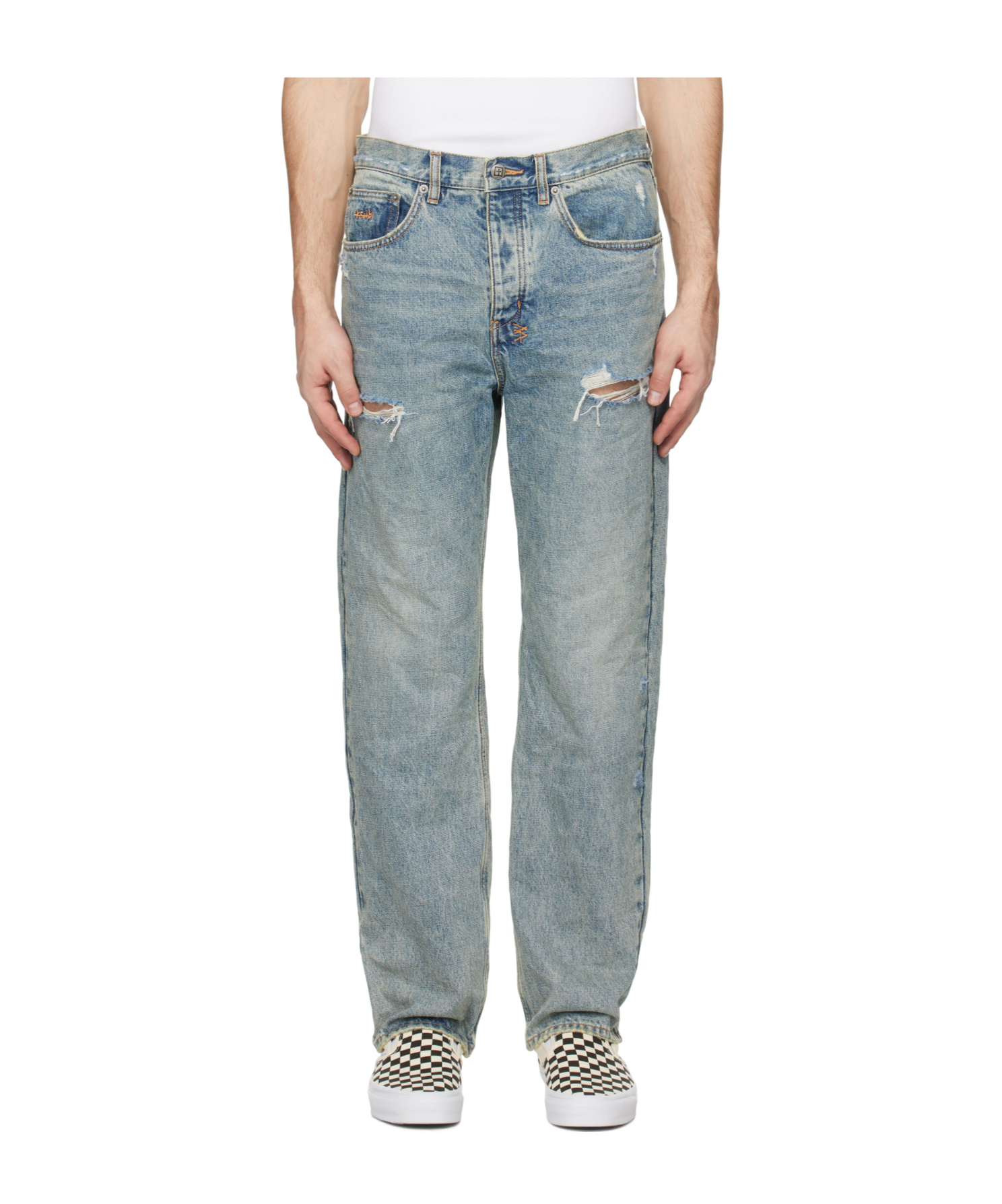 KSUBI JEANS WITH BELT LOOPS