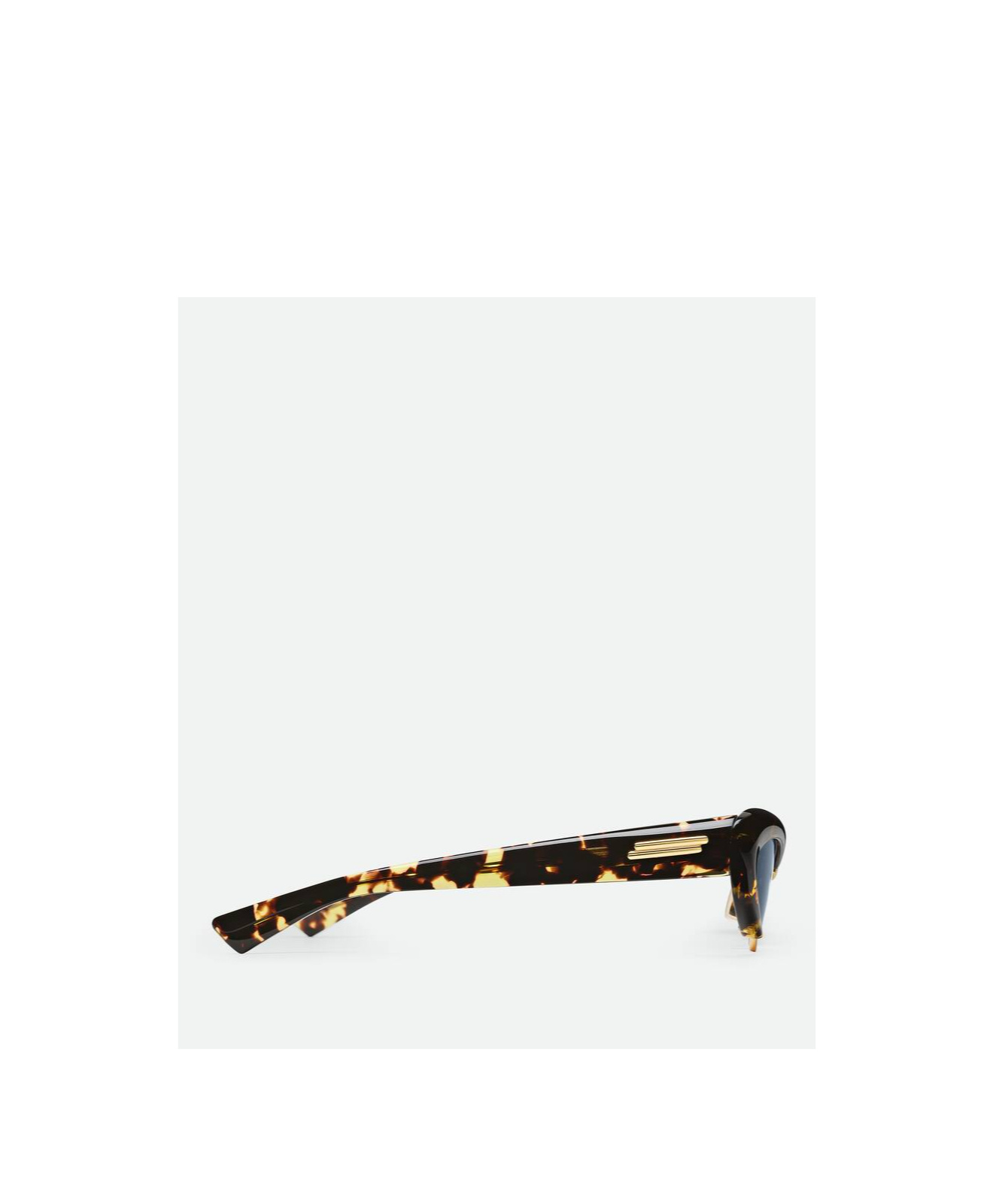 Shop Bottega Veneta Angle Cat Eye Sunglasses In Black