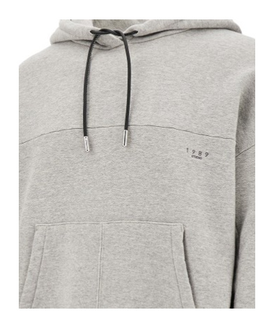 1989 Studio Hoodie With Logo Embroidery In Grey
