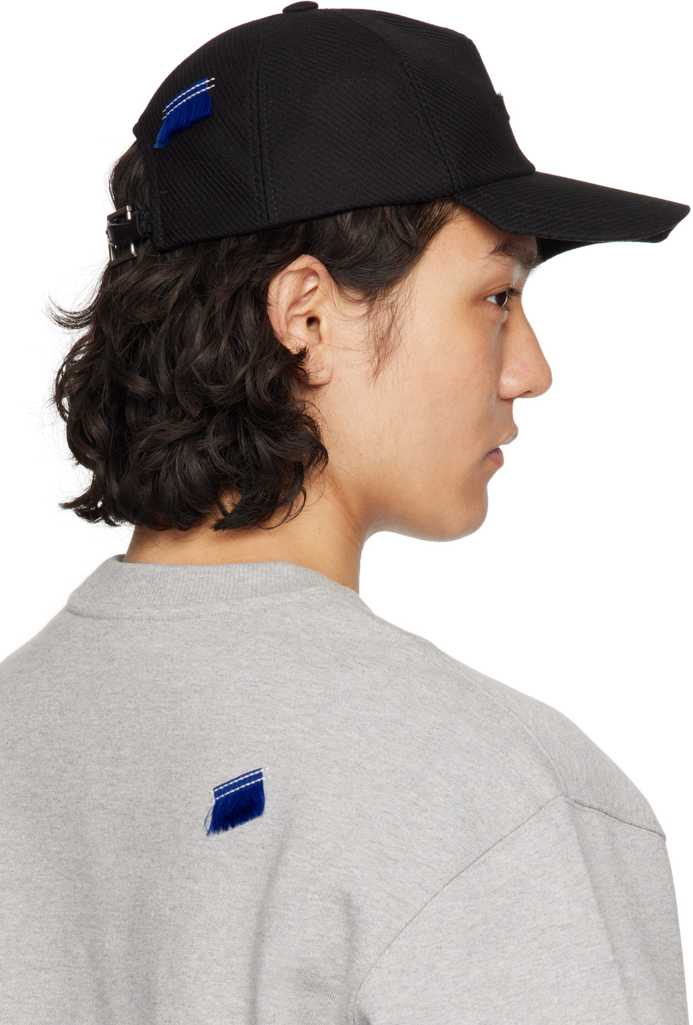 Ader Error Logo Baseball Cap In White