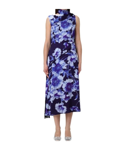 Erdem Floral Print Midi Dress
