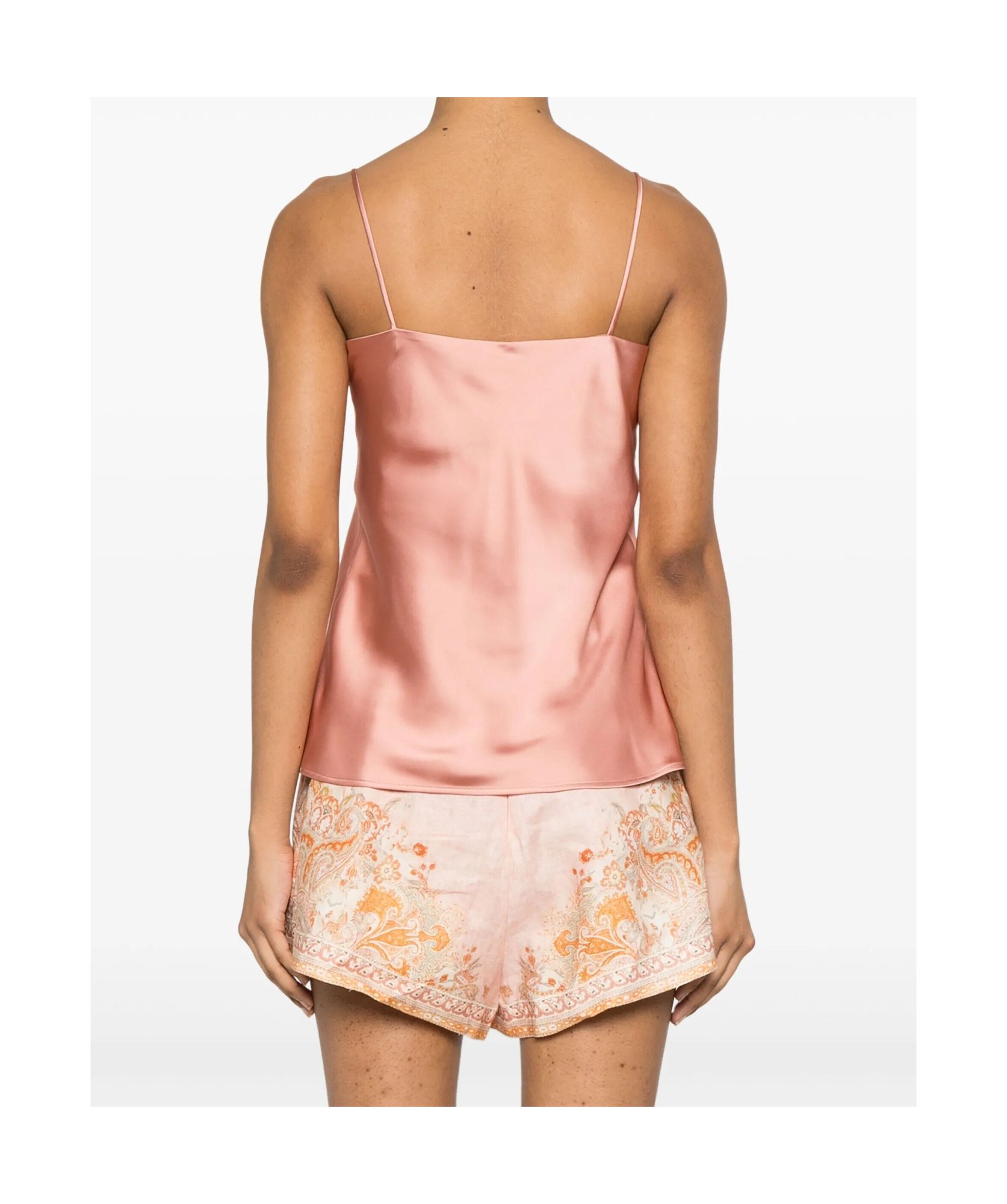 Herno Top In Satinoptik In Pink
