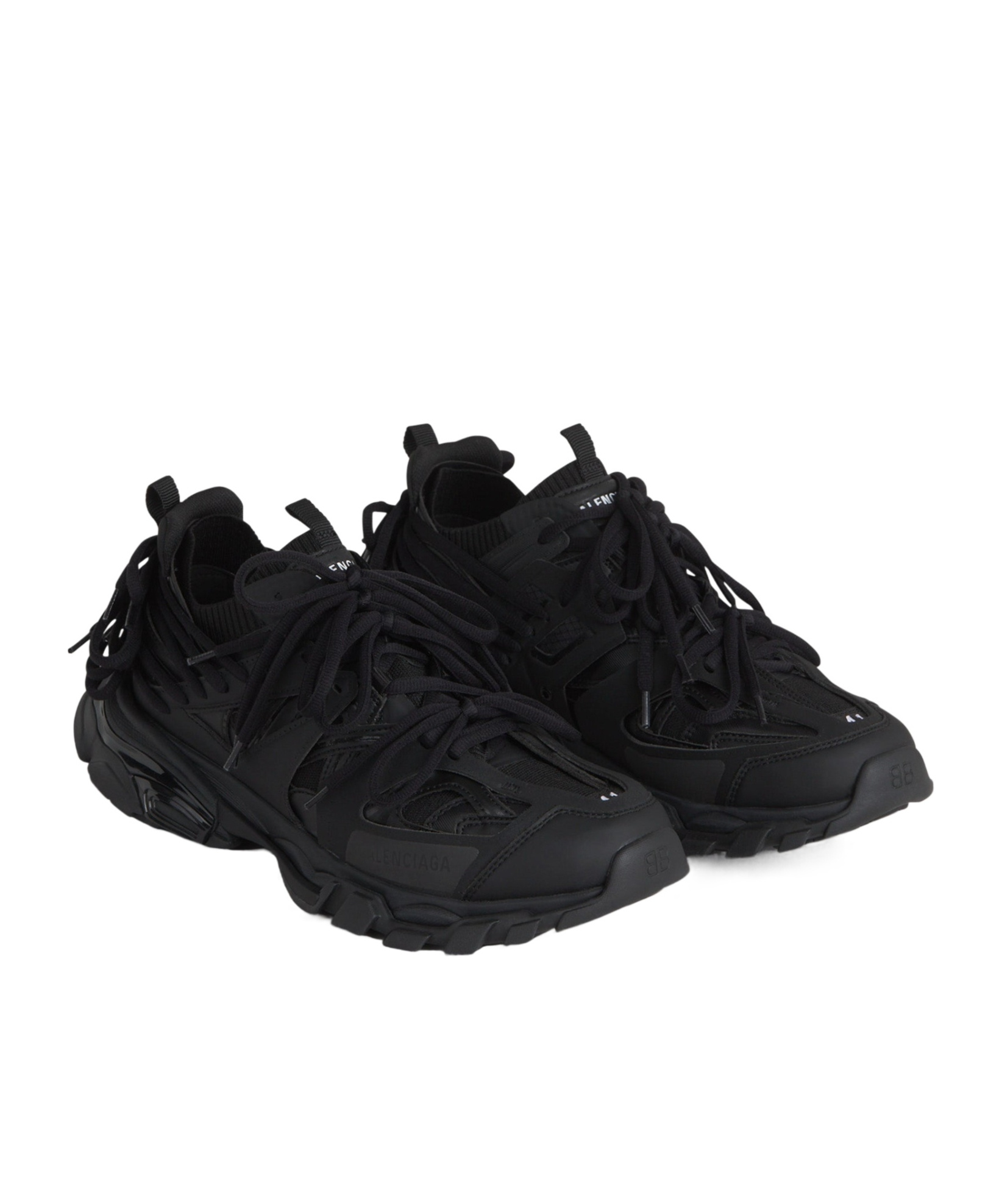 Shop Balenciaga Track Sneaker In Black