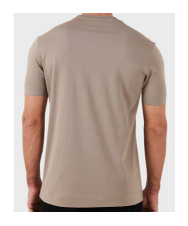 Emporio Armani Short-sleeved T-shirt In Nude