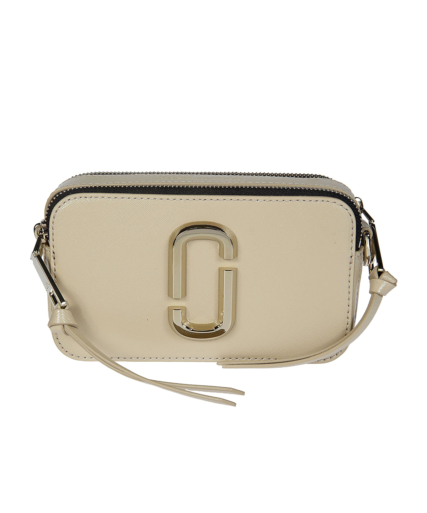 Marc Jacobs Zippered Shoulder Bag In Nude
