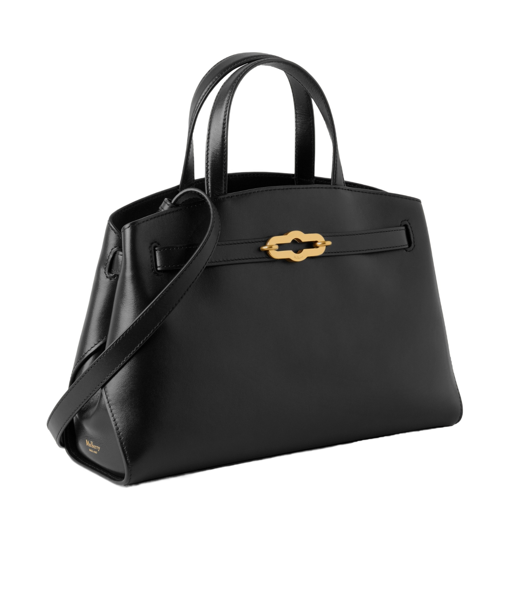Mulberry Small Pimlico Tote High Gloss Bag In Black